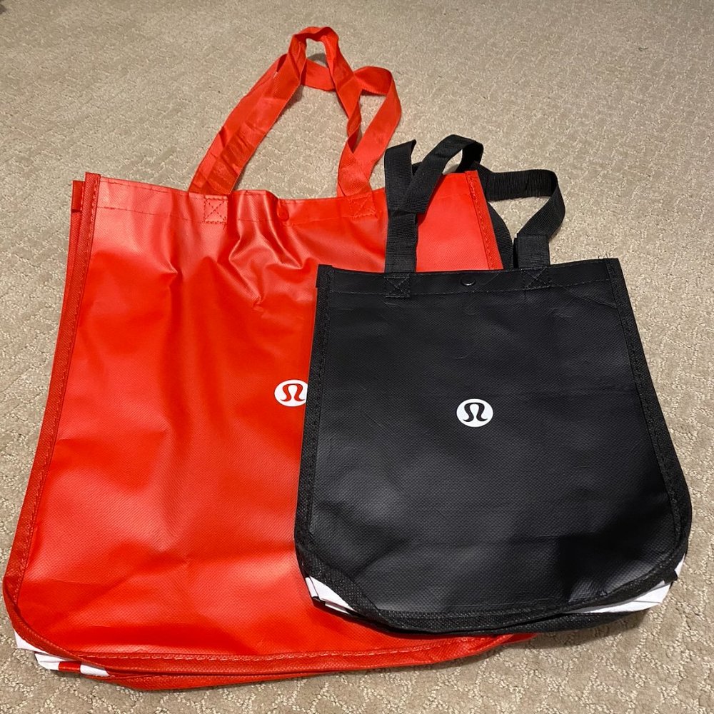NEW Lululemon shopping bags lot of 2
